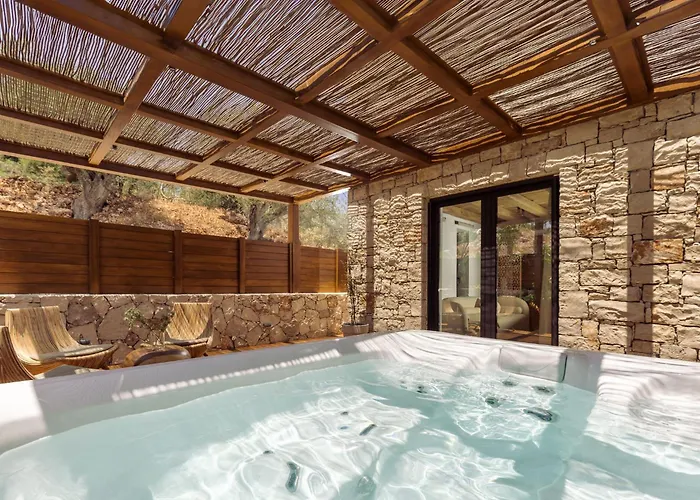 Вилла Horizon Stone House Агиос-Николаос